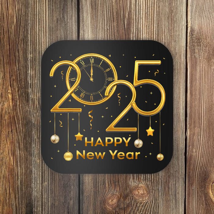 Happy New Year Party 2025 S Family Matching Fireworks Coaster