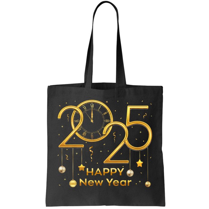 Happy New Year Party 2025 S Family Matching Fireworks Tote Bag