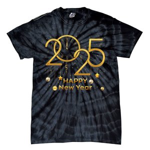 Happy New Year Party 2025 S Family Matching Fireworks Tie-Dye T-Shirt