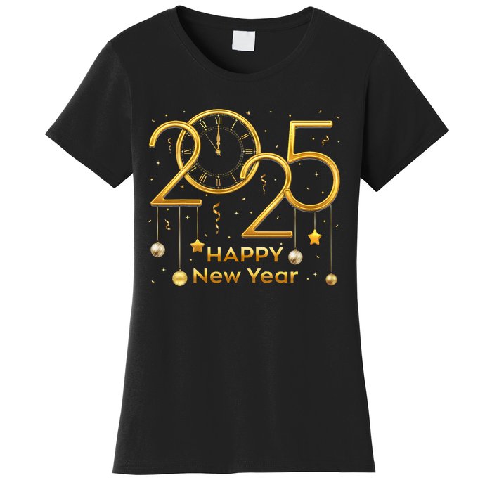 Happy New Year Party 2025 S Family Matching Fireworks Women's T-Shirt