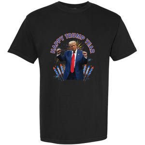 Happy New Year Party 2025 Trump 2024 Take America Back Garment-Dyed Heavyweight T-Shirt