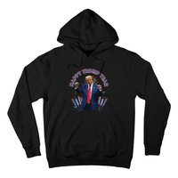 Happy New Year Party 2025 Trump 2024 Take America Back Hoodie