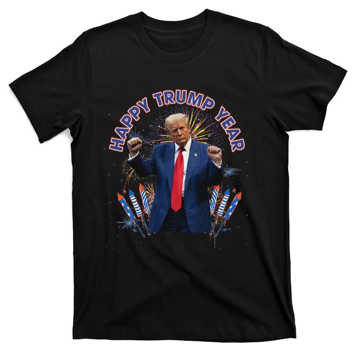 Happy New Year Party 2025 Trump 2024 Take America Back T-Shirt