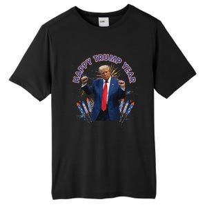 Happy New Year Party 2025 Trump 2024 Take America Back Tall Fusion ChromaSoft Performance T-Shirt