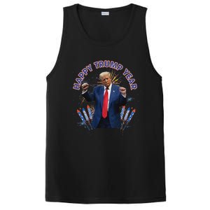 Happy New Year Party 2025 Trump 2024 Take America Back PosiCharge Competitor Tank