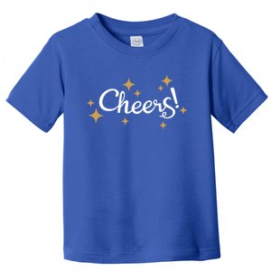 Happy New Years Cheers To A New Year Holidays Celebration Meaningful Gift Toddler T-Shirt