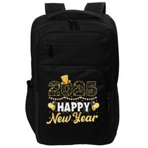 Happy New Year Eve Party 2025 Family Matching Fireworks Impact Tech Backpack