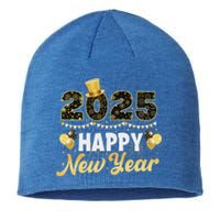 Happy New Year Eve Party 2025 Family Matching Fireworks Sustainable Beanie