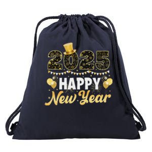 Happy New Year Eve Party 2025 Family Matching Fireworks Drawstring Bag