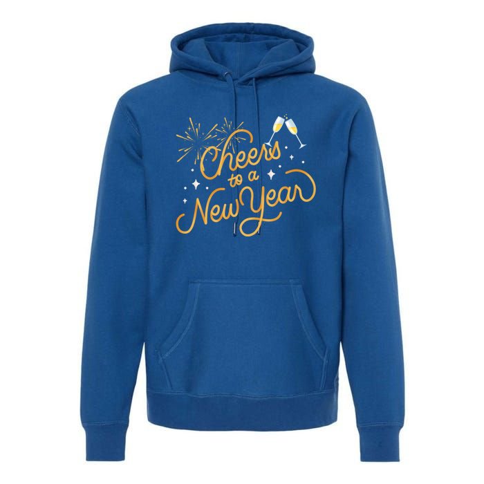 Happy New Years Eve Cheers To A New Year Gift Premium Hoodie