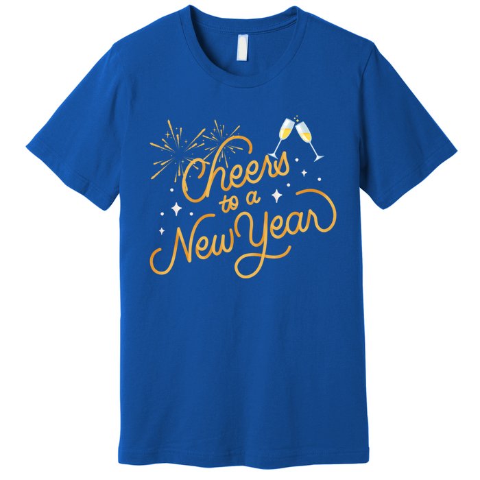 Happy New Years Eve Cheers To A New Year Gift Premium T-Shirt