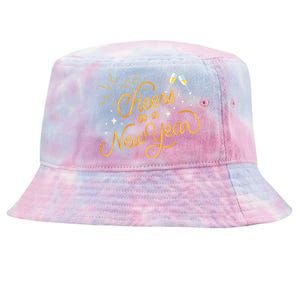 Happy New Years Eve Cheers To A New Year Gift Tie-Dyed Bucket Hat