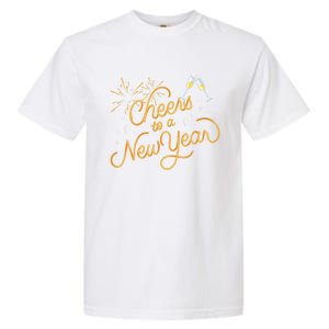 Happy New Years Eve Cheers To A New Year Gift Garment-Dyed Heavyweight T-Shirt