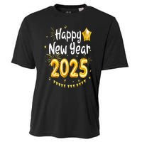 Happy New Year 2025 Family Reunion Party New Year Eve Cooling Performance Crew T-Shirt