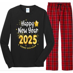 Happy New Year 2025 Family Reunion Party New Year Eve Long Sleeve Pajama Set