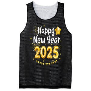 Happy New Year 2025 Family Reunion Party New Year Eve Mesh Reversible Basketball Jersey Tank