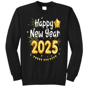 Happy New Year 2025 Family Reunion Party New Year Eve Tall Sweatshirt