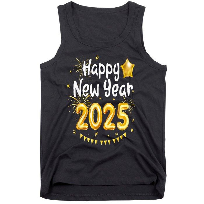 Happy New Year 2025 Family Reunion Party New Year Eve Tank Top