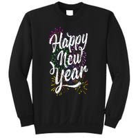 Happy New Year Party Supplies 2025 Family Matching Fireworks Sweatshirt