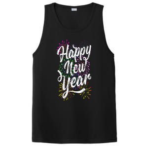 Happy New Year Party Supplies 2025 Family Matching Fireworks PosiCharge Competitor Tank