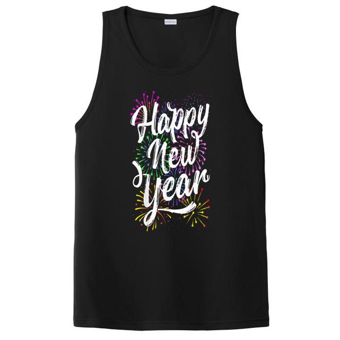 Happy New Year Party Supplies 2025 Family Matching Fireworks PosiCharge Competitor Tank