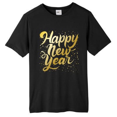 Happy New Year New Year New Party 2024 Cool Gift Tall Fusion ChromaSoft Performance T-Shirt