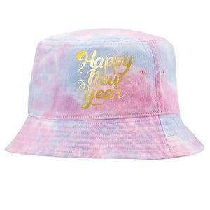 Happy New Year New Year New Party 2024 Cool Gift Tie-Dyed Bucket Hat