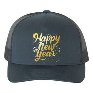 Happy New Year New Year New Party 2024 Cool Gift Yupoong Adult 5-Panel Trucker Hat