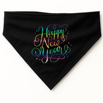 Happy New Year New YearS Eve Party Countdown Gift USA-Made Doggie Bandana