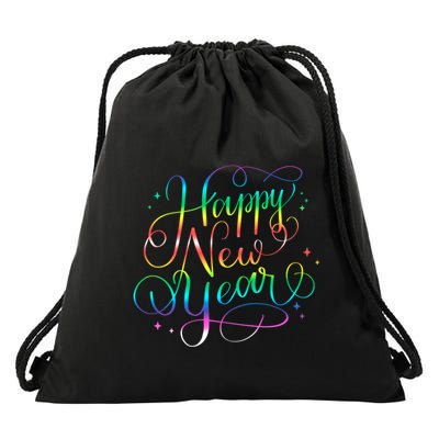 Happy New Year New YearS Eve Party Countdown Gift Drawstring Bag