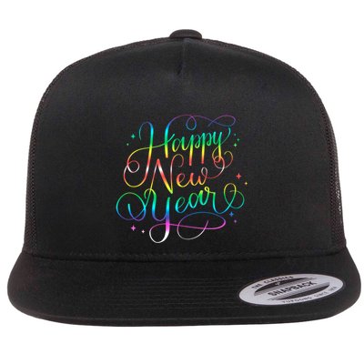 Happy New Year New YearS Eve Party Countdown Gift Flatbill Hat