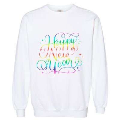 Happy New Year New YearS Eve Party Countdown Gift Garment-Dyed Sweatshirt