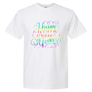 Happy New Year New YearS Eve Party Countdown Gift Garment-Dyed Heavyweight T-Shirt