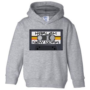 Harlem New York Cassette Tape Toddler Hoodie