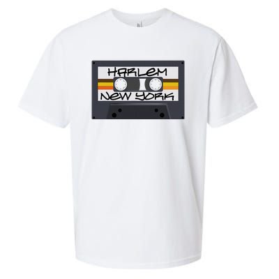 Harlem New York Cassette Tape Sueded Cloud Jersey T-Shirt