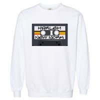 Harlem New York Cassette Tape Garment-Dyed Sweatshirt