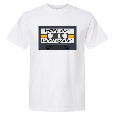 Harlem New York Cassette Tape Garment-Dyed Heavyweight T-Shirt