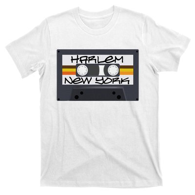 Harlem New York Cassette Tape T-Shirt