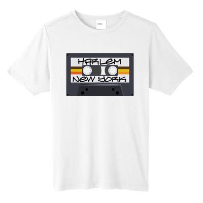 Harlem New York Cassette Tape Tall Fusion ChromaSoft Performance T-Shirt