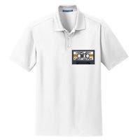 Harlem New York Cassette Tape Dry Zone Grid Polo