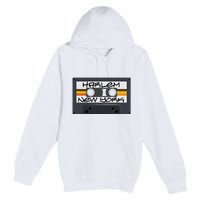 Harlem New York Cassette Tape Premium Pullover Hoodie