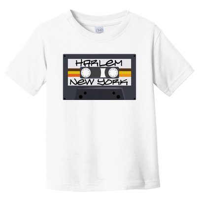 Harlem New York Cassette Tape Toddler T-Shirt