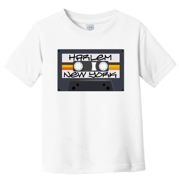 Harlem New York Cassette Tape Toddler T-Shirt