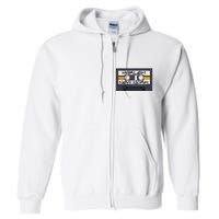 Harlem New York Cassette Tape Full Zip Hoodie