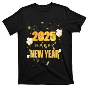 Happy New Year 2025 Family Reunion Party New Year Eve T-Shirt