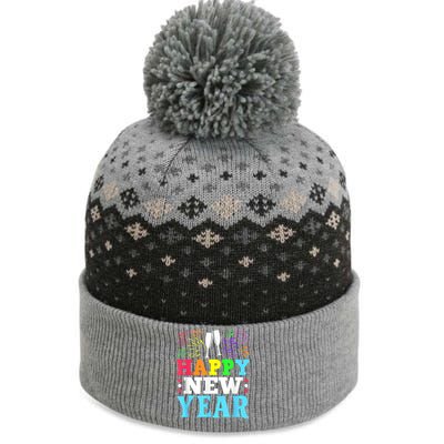 Happy New Year The Baniff Cuffed Pom Beanie