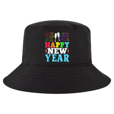 Happy New Year Cool Comfort Performance Bucket Hat