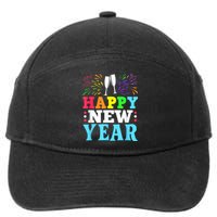 Happy New Year 7-Panel Snapback Hat