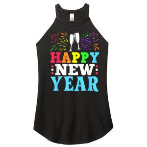 Happy New Year Women’s Perfect Tri Rocker Tank