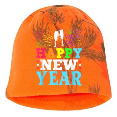 Happy New Year Kati - Camo Knit Beanie